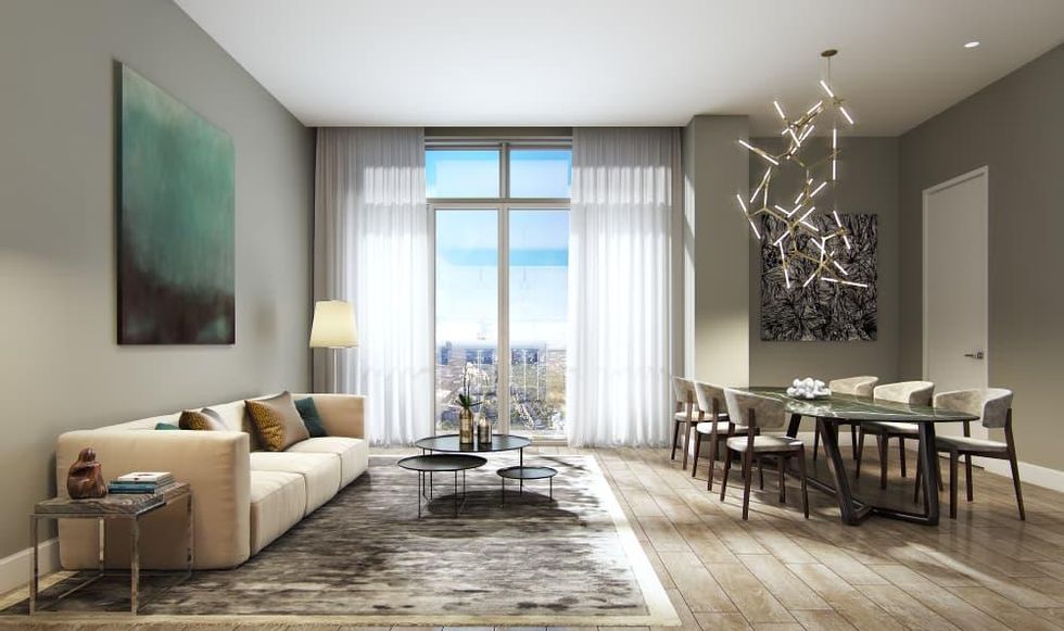 The Arts Residences Thompson Hotel Frida living room