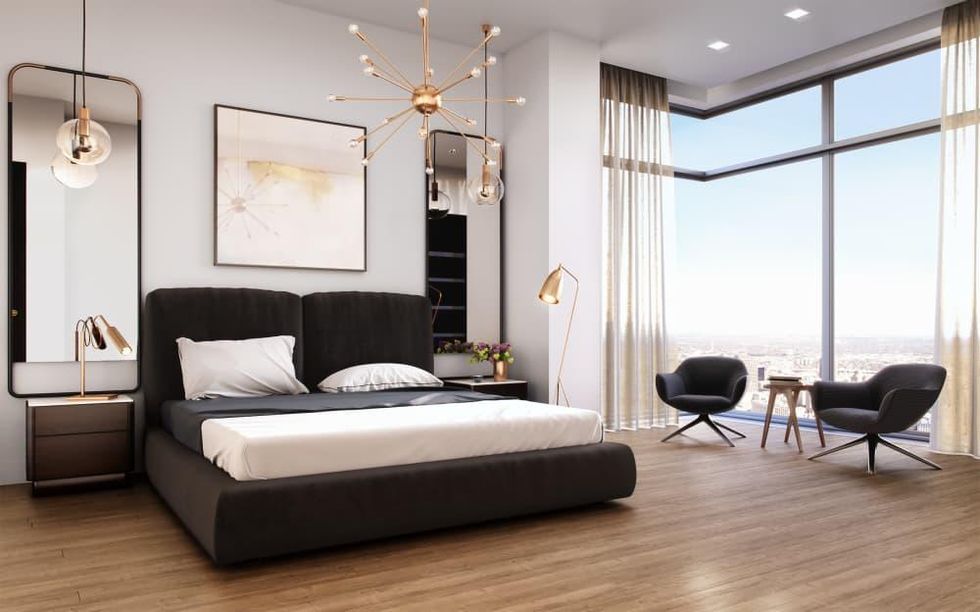 The Arts Residences Thompson Hotel Van Gogh bedroom