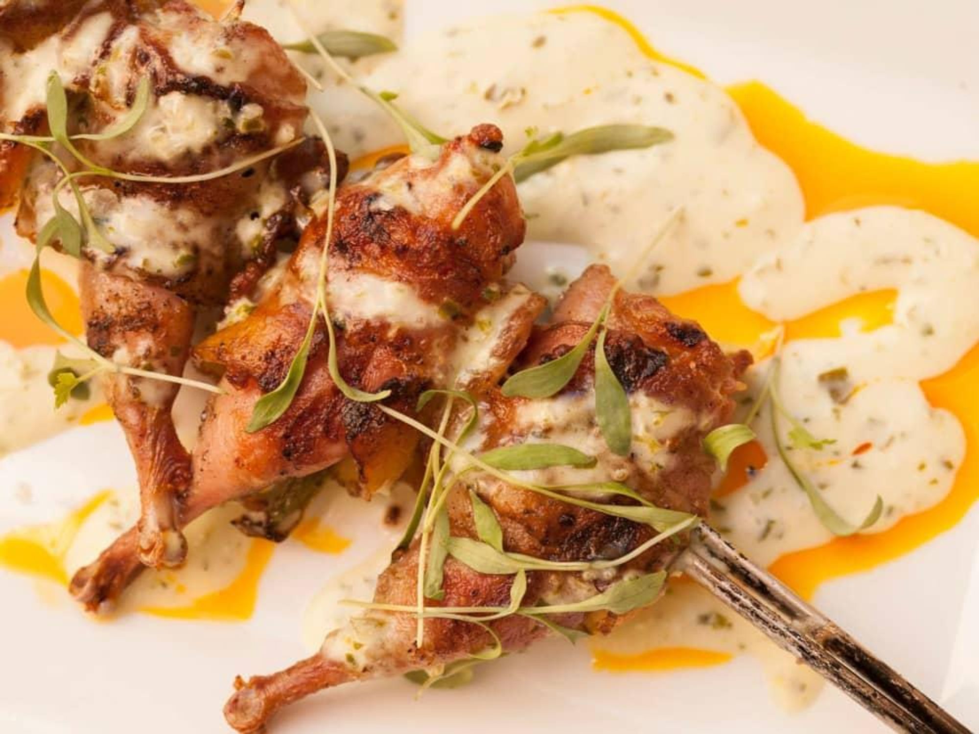 The Boiler House quail poppers