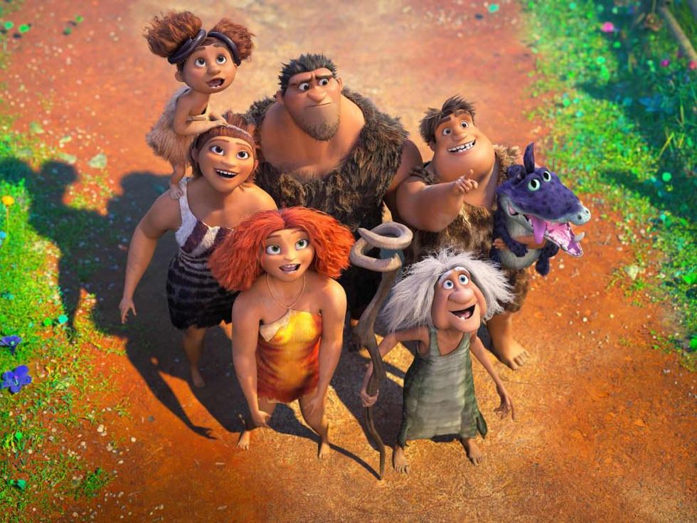 The Croods family in The Croods: A New Age