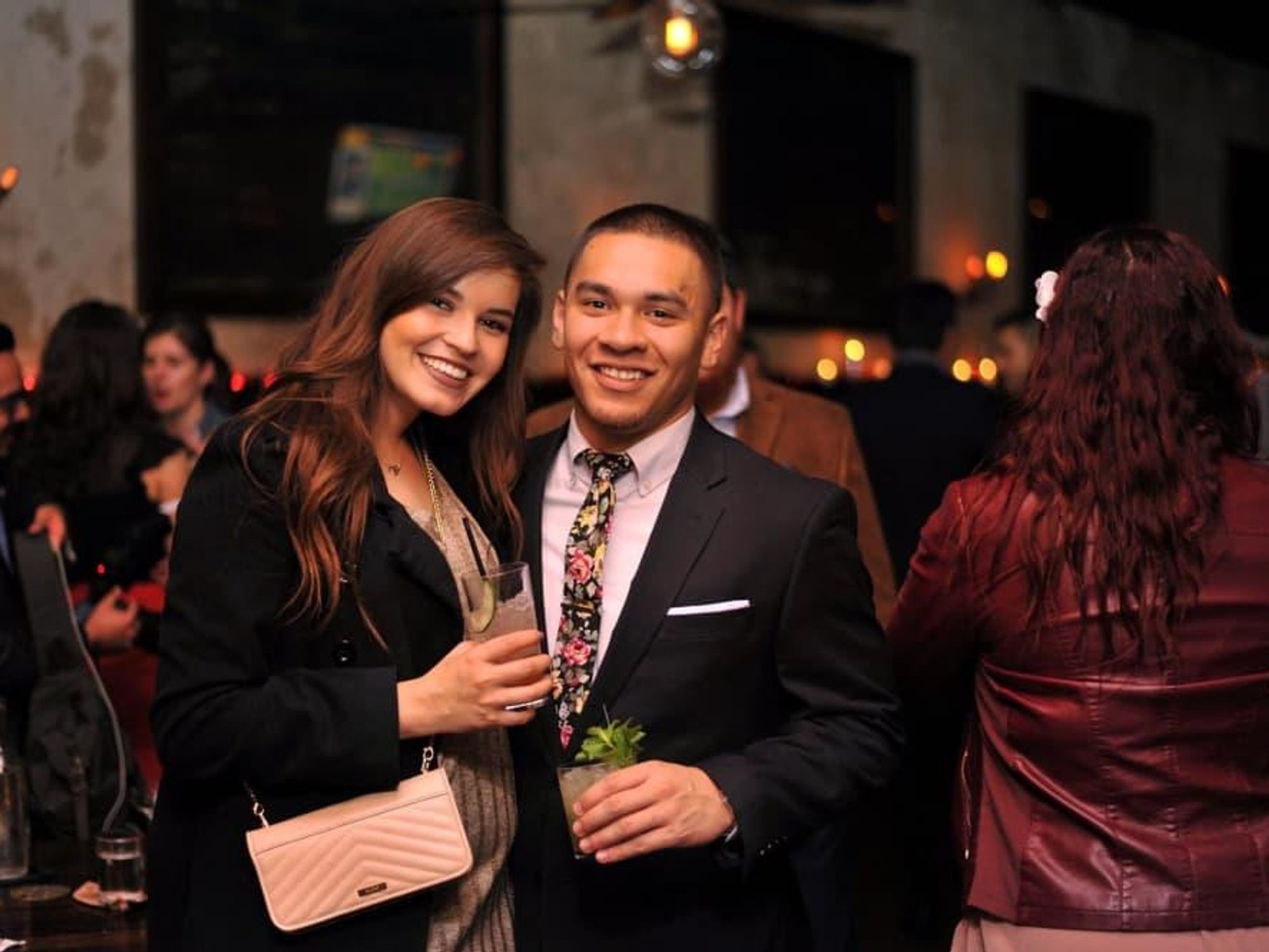 The Esquire Tavern Repeal Day couple cocktails