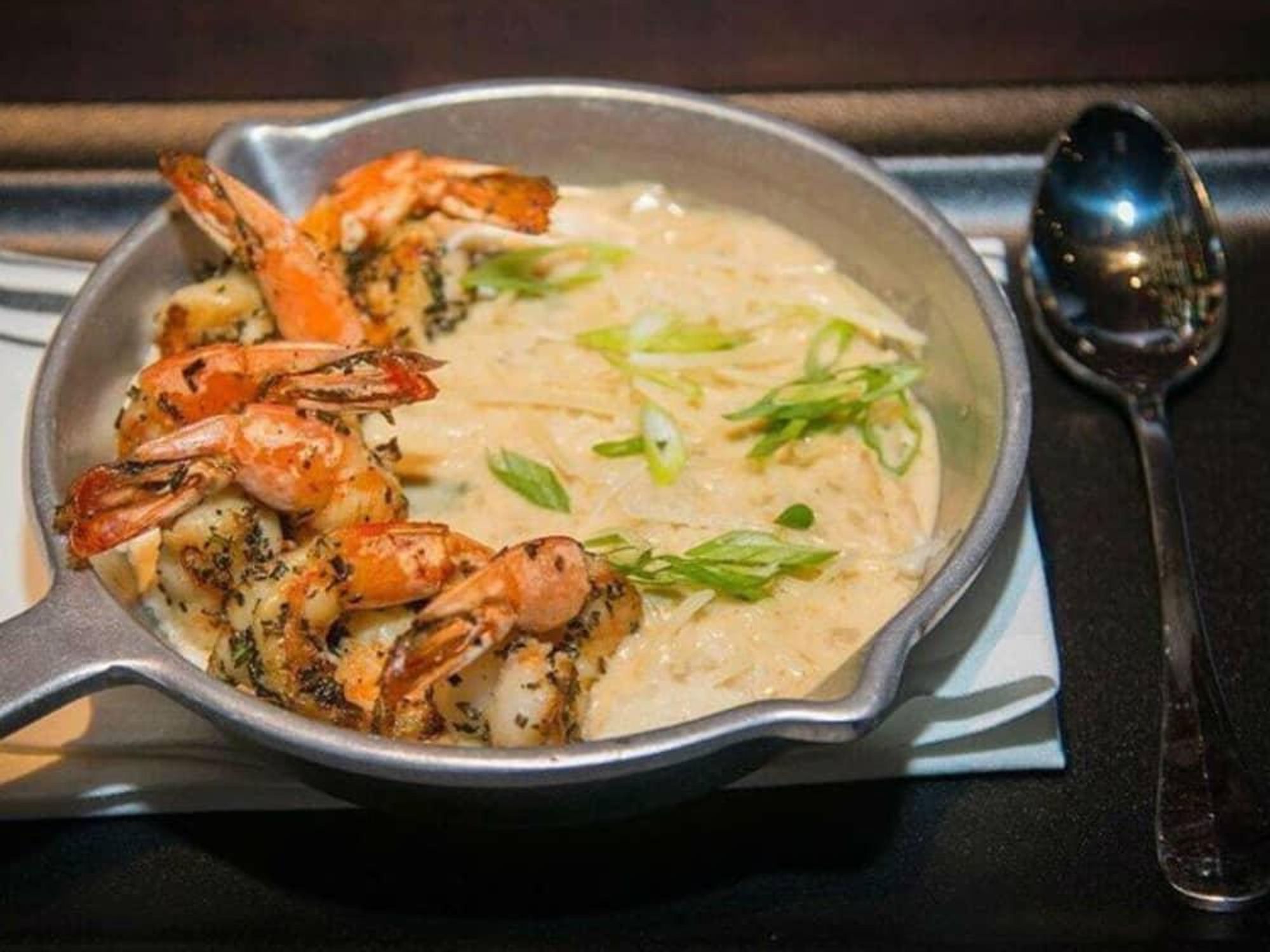 The General Public restaurant shrimp cauliflower grits
