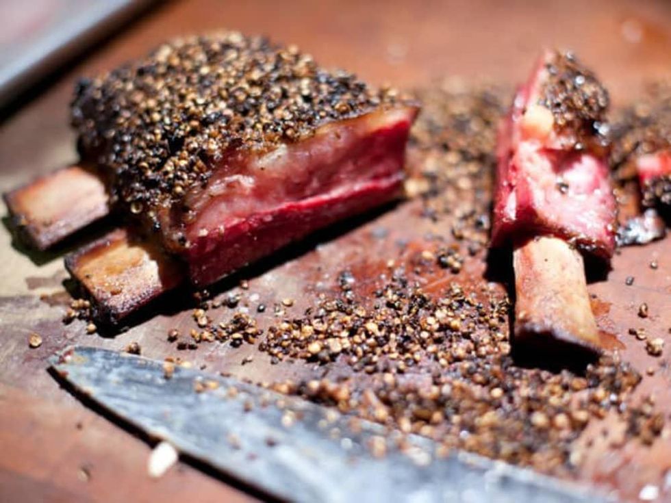 The Granary 'Cue & Brew meat ribs barbecue