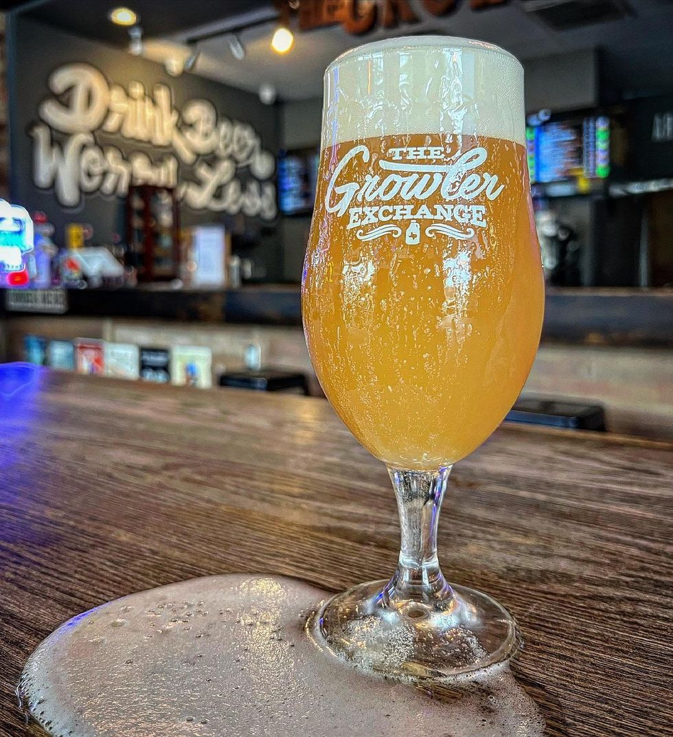 The Growler Exchange craft beer