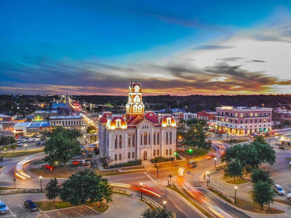 The iconic 1886 Parker County Courthouse is a gem in historic downtown Weatherford.