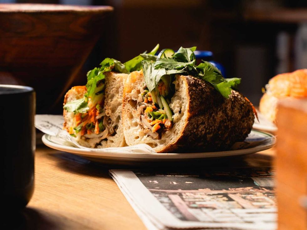 The Newstand San Antonio sandwich.