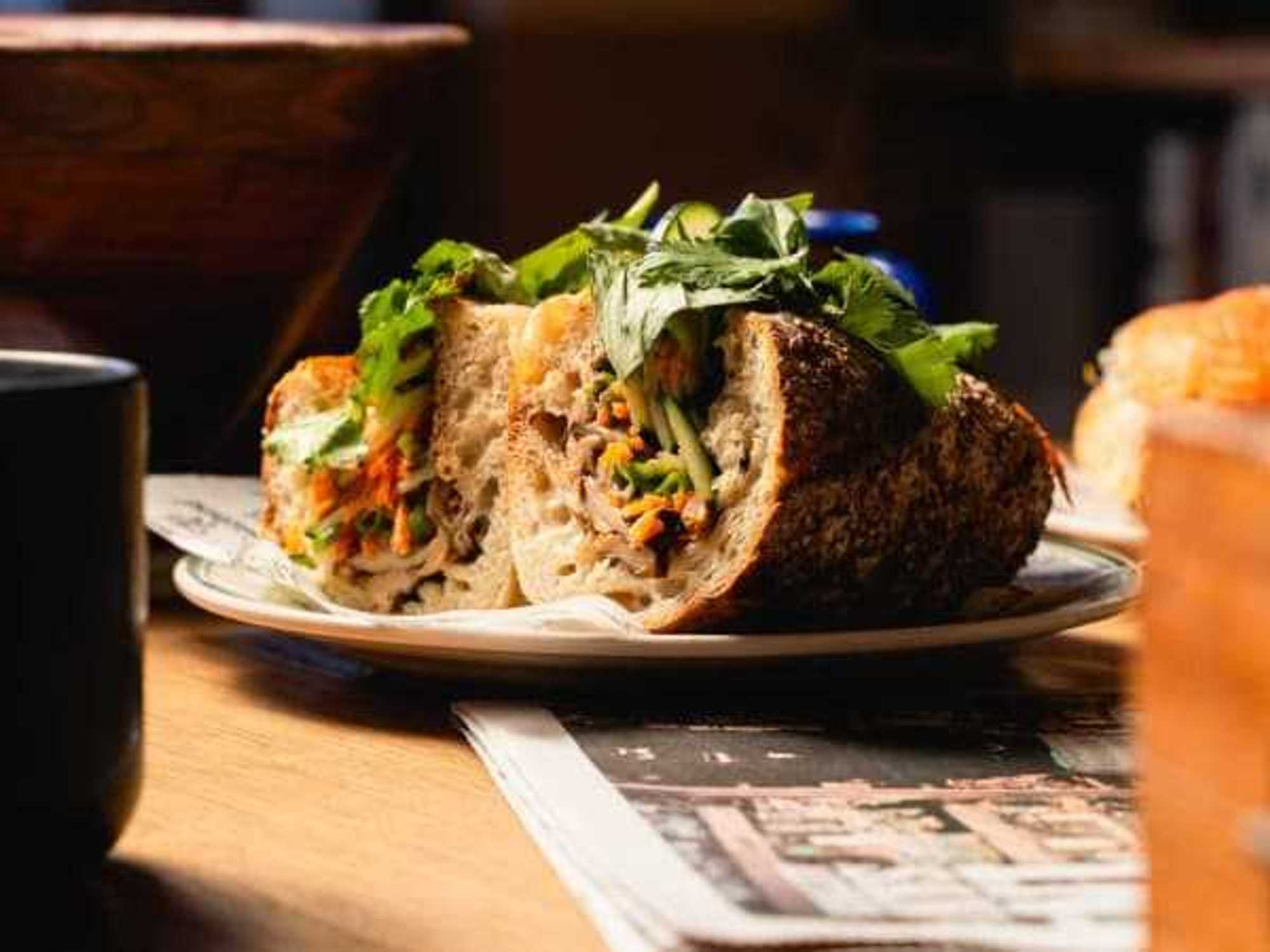 The Newstand San Antonio sandwich.