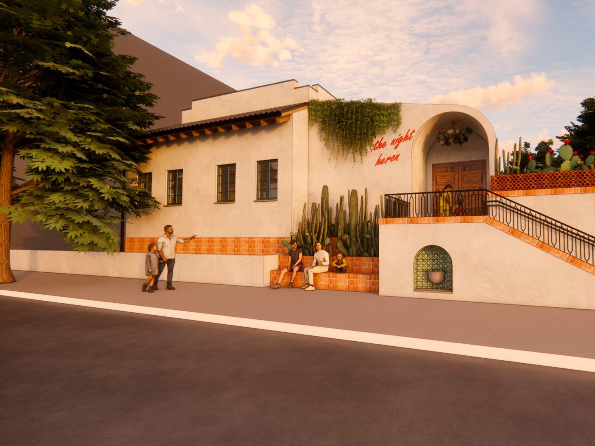 The Night Heron San Antonio