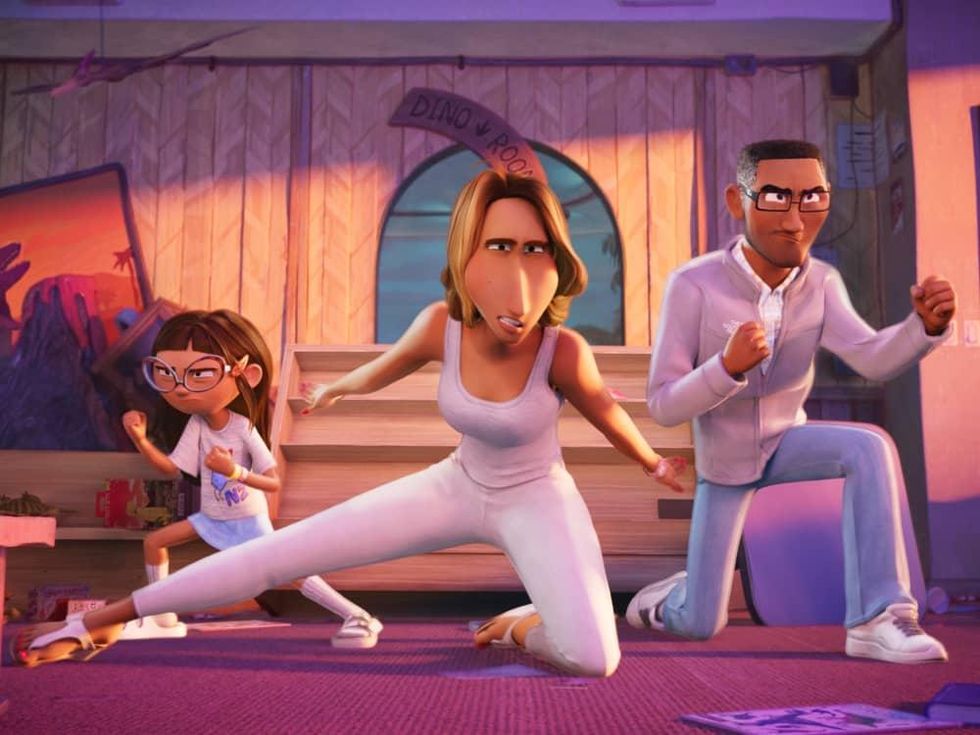 The Poseys in The Mitchells vs. the Machines