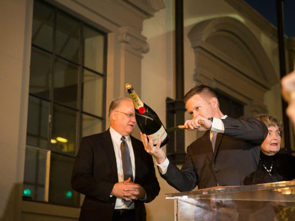 The Saint Anthony Hotel San Antonio Grand Reopening 2015 Chip Young Lila Cockrell