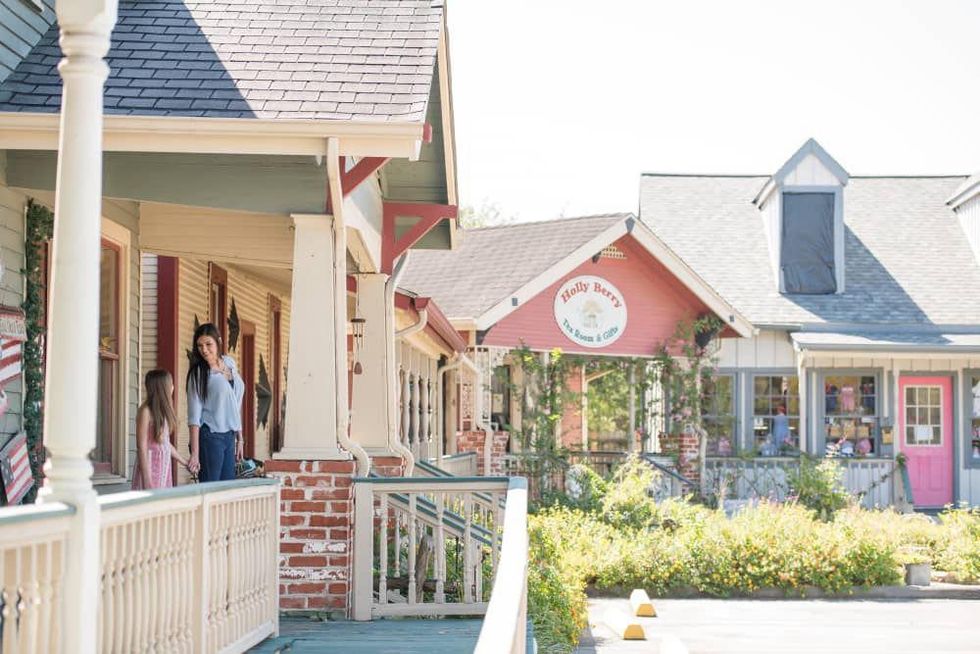 The Shoppes at Founder's Square feature charming boutiques in century-old Victorian homes.