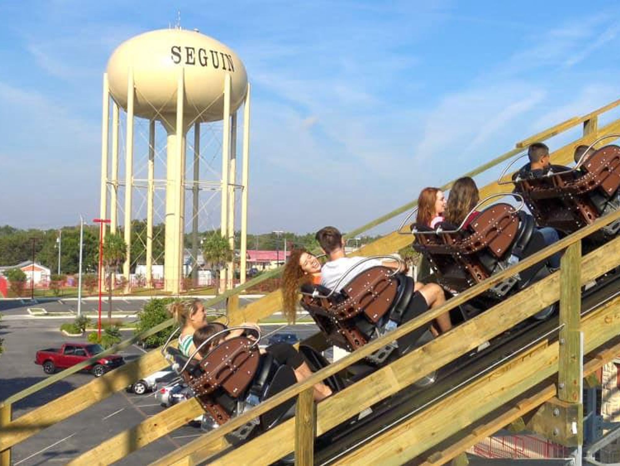 The Switchback at ZDT's is the world’s first and only modern wooden shuttle coaster.