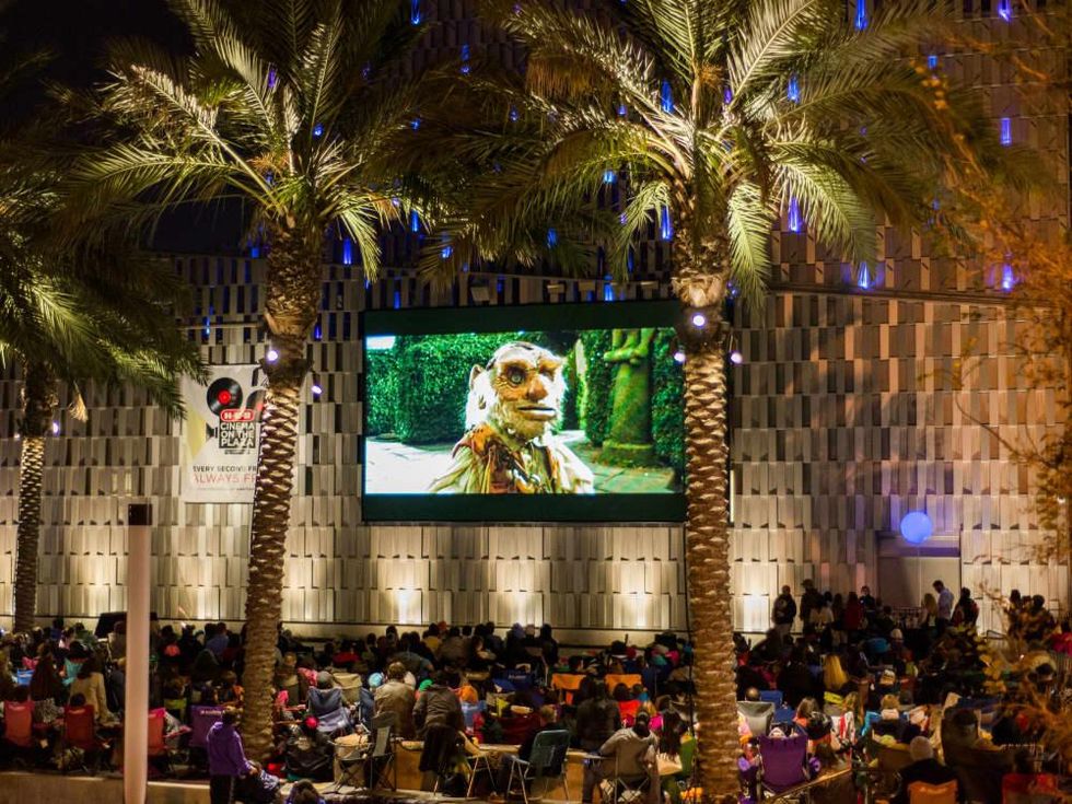 The Tobin Center of Performing Arts presents H-E-B Cinema on the Plaza