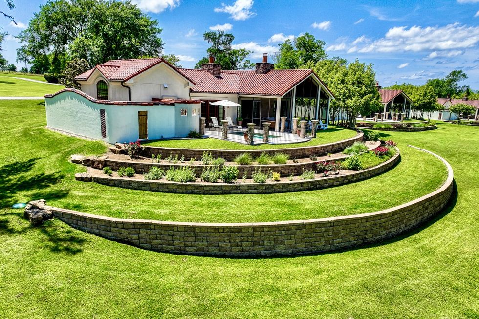 This hacienda gives you a perfect amount of privacy.