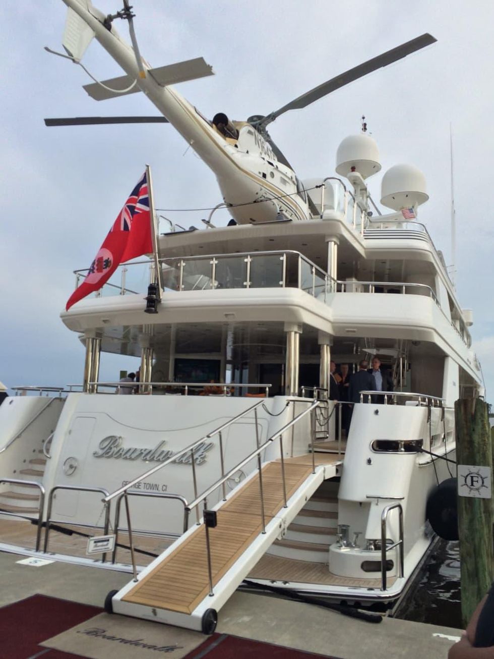 Tilman Fertitta yacht Boardwalk May 2014