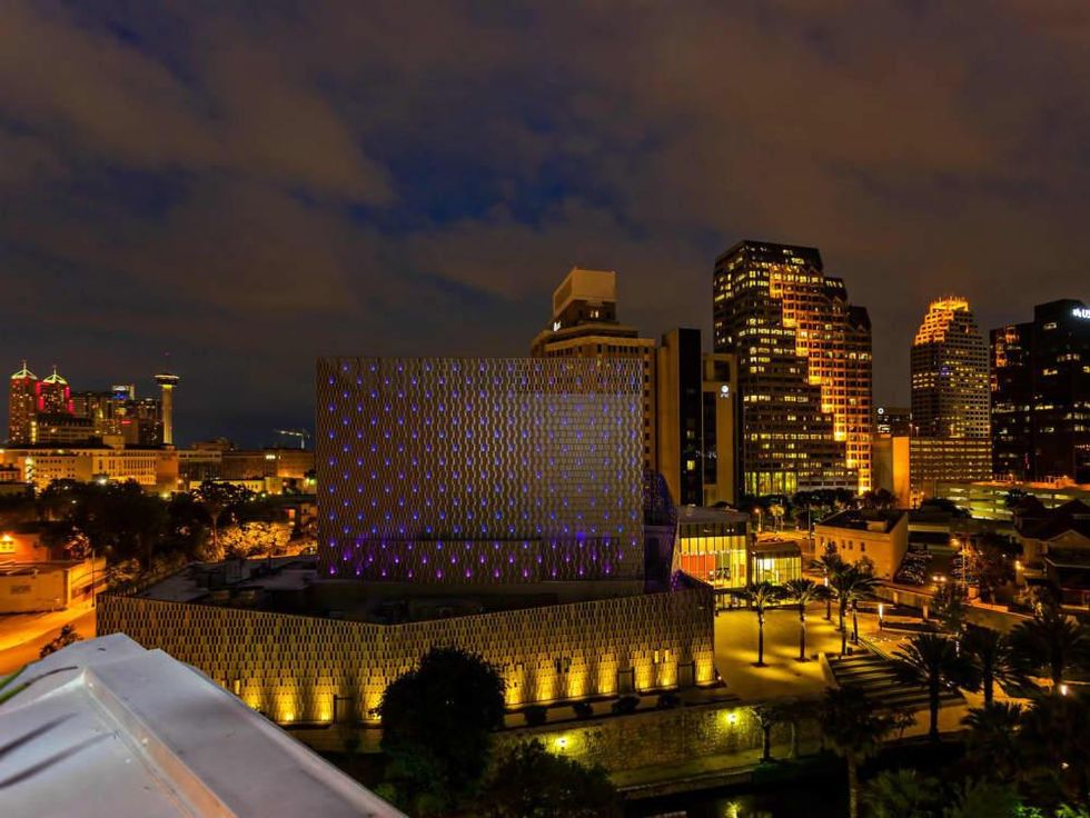 Tobin Center San Antonio Skyline