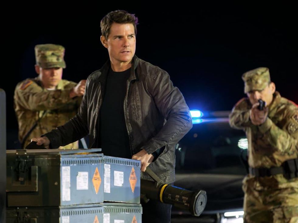 Tom Cruise in Jack Reacher: Never Go Back