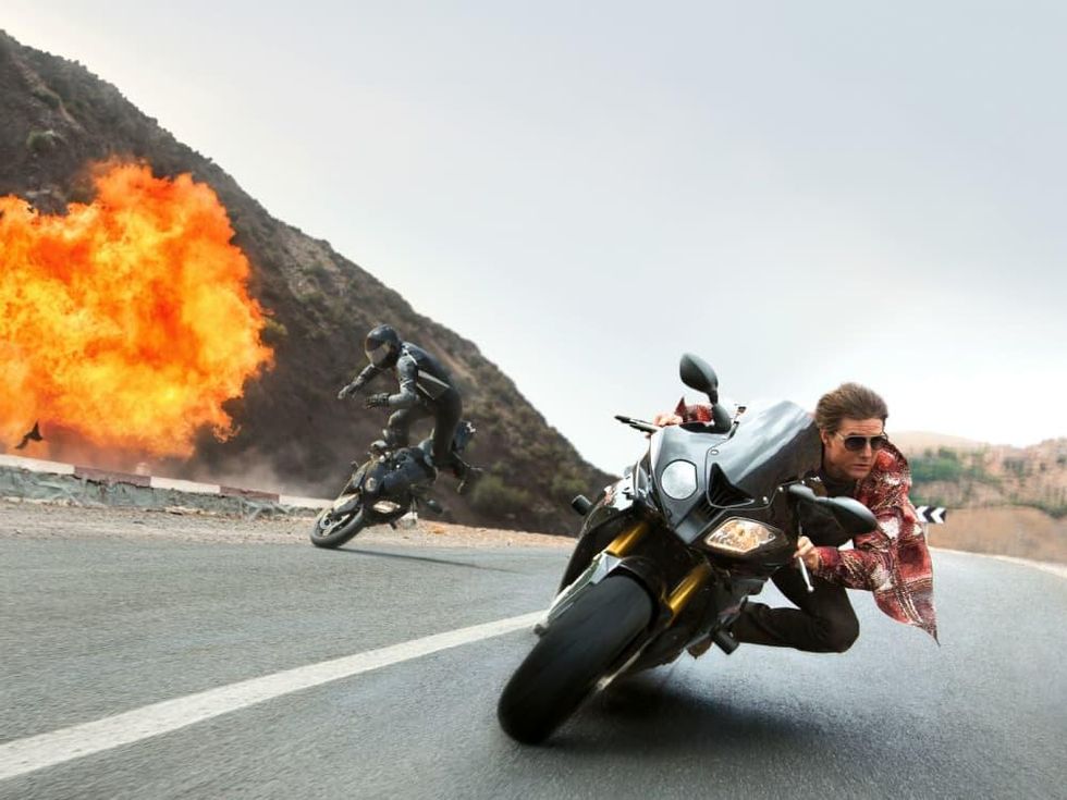 Tom Cruise in Mission: Impossible - Rogue Nation