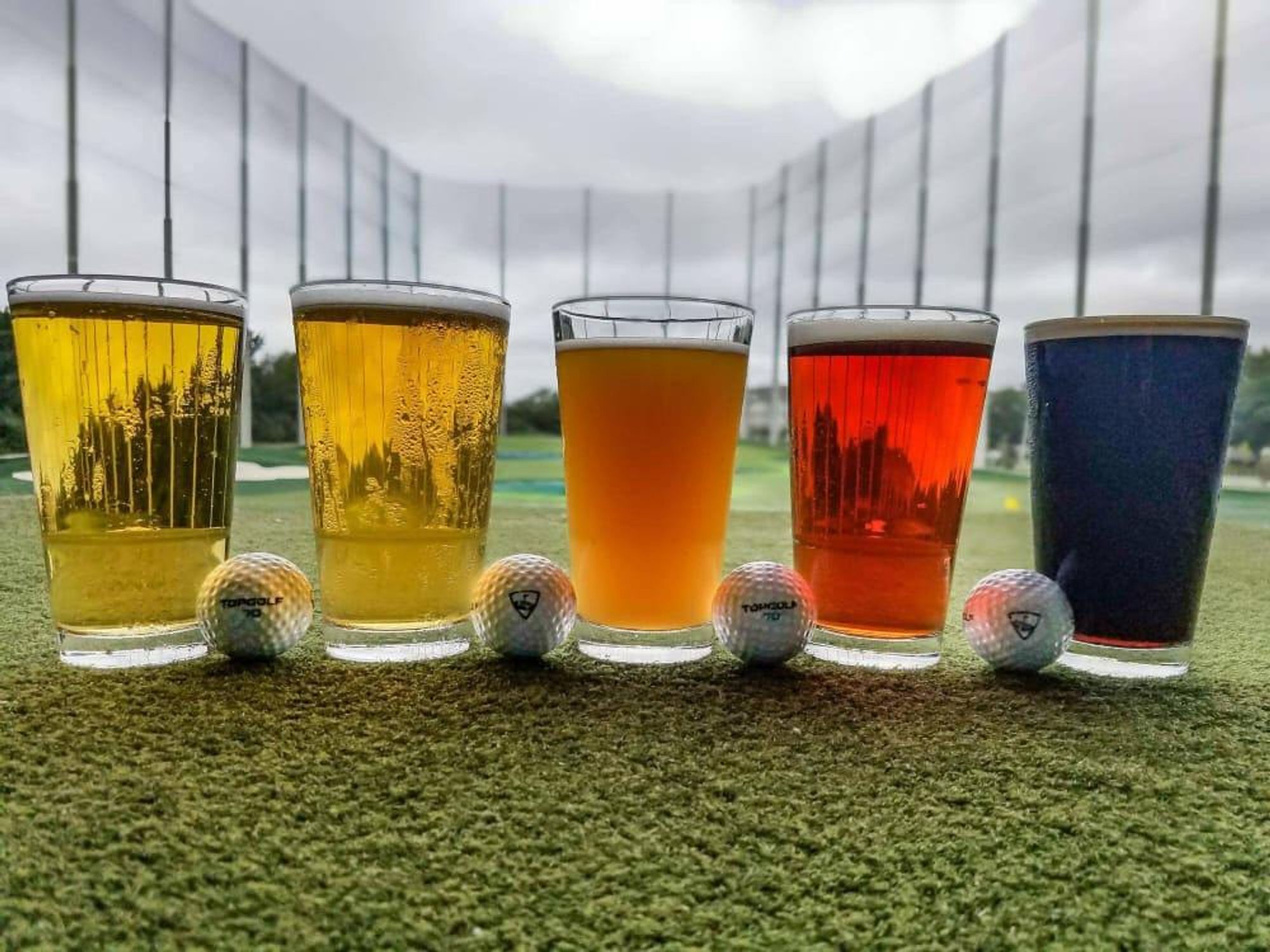 Topgolf beer