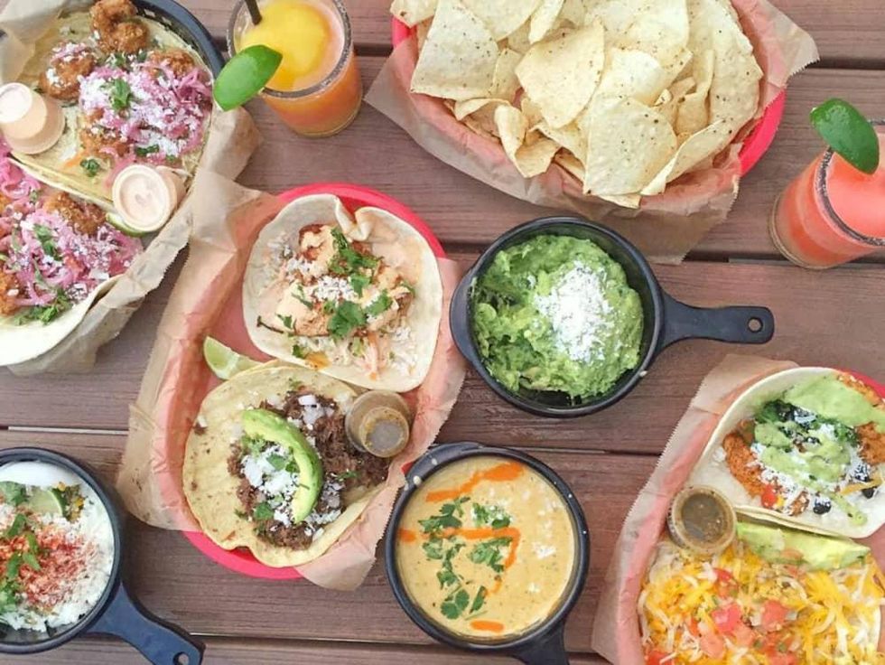 Torchy's Tacos overhead