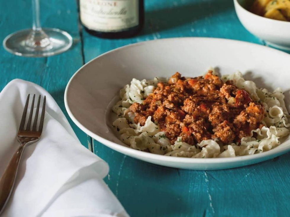 Tre Enoteca pasta campenelle bolognese San Antonio restaurant