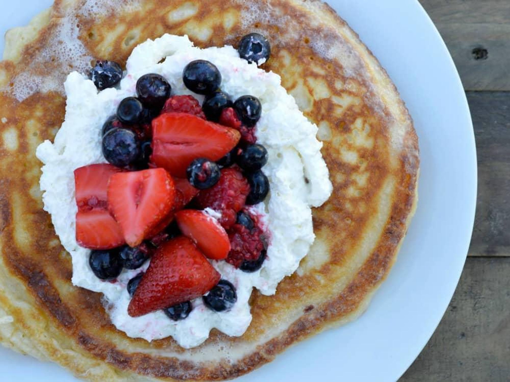 Tres leches pancake Chisme SA