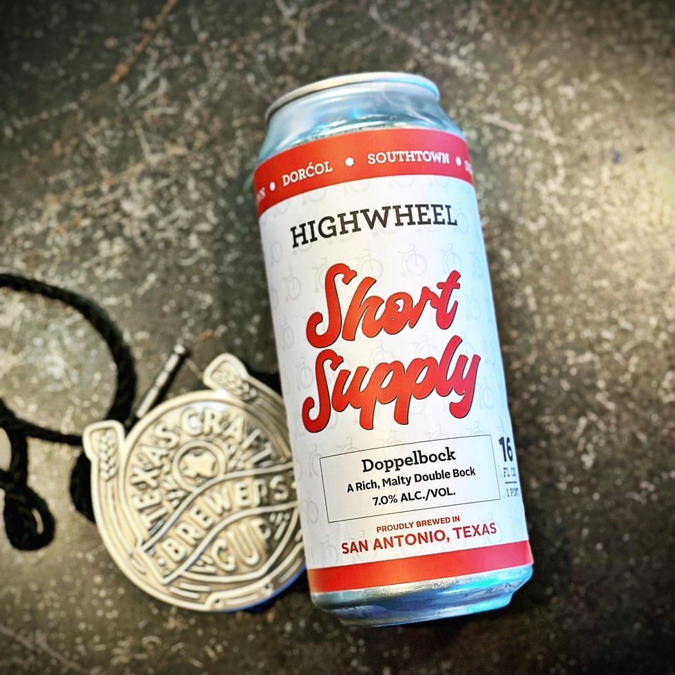 \u200bDorcol Distilling and Brewing, with its HighWheel Doppelbock, was one of seven San Antonio breweries to receive an award at the 2024 Texas Craft Brewers Guild's Brewers Cup competition.