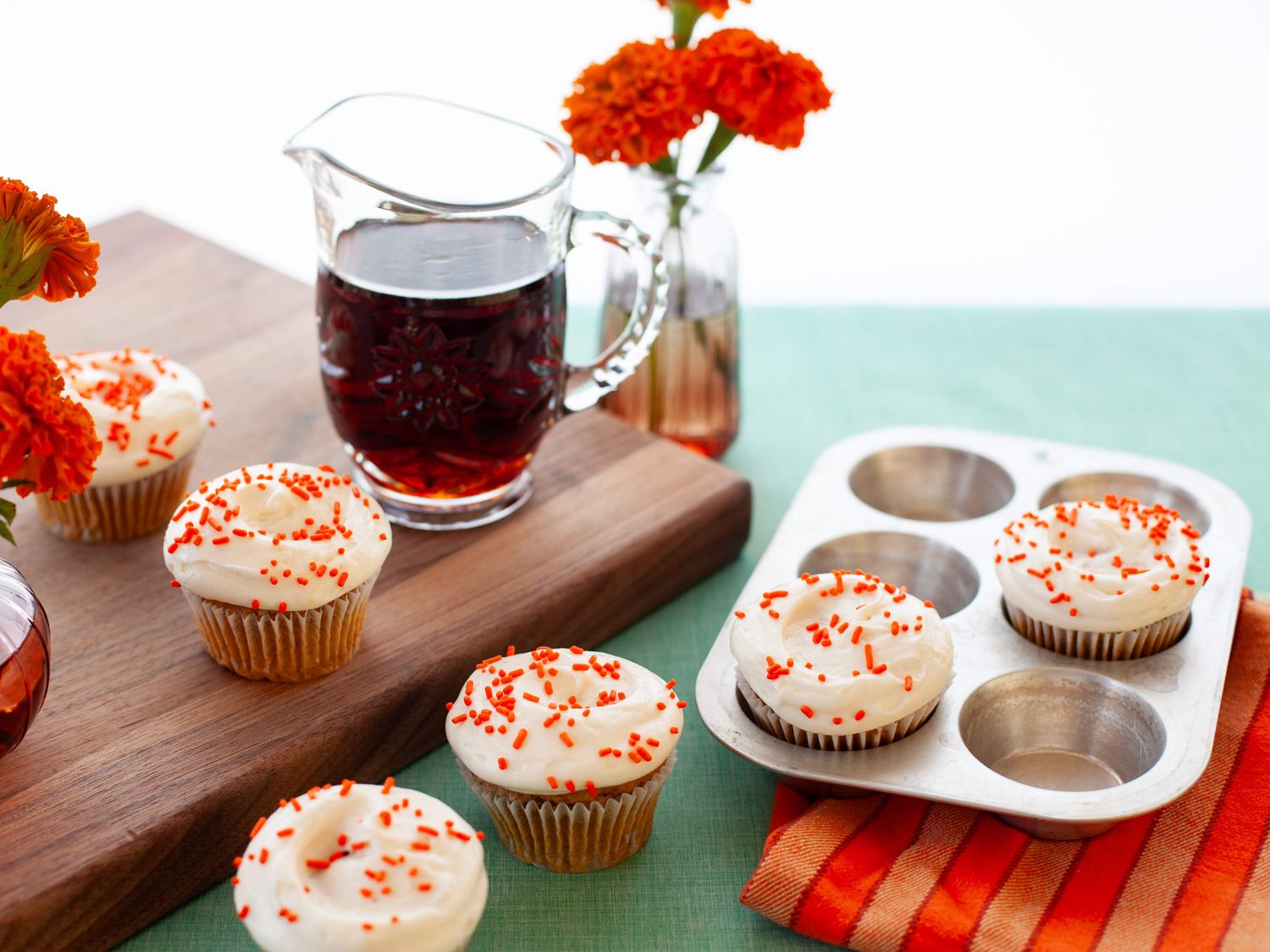 \u200bPumpkin maple cupcakes at SusieCakes