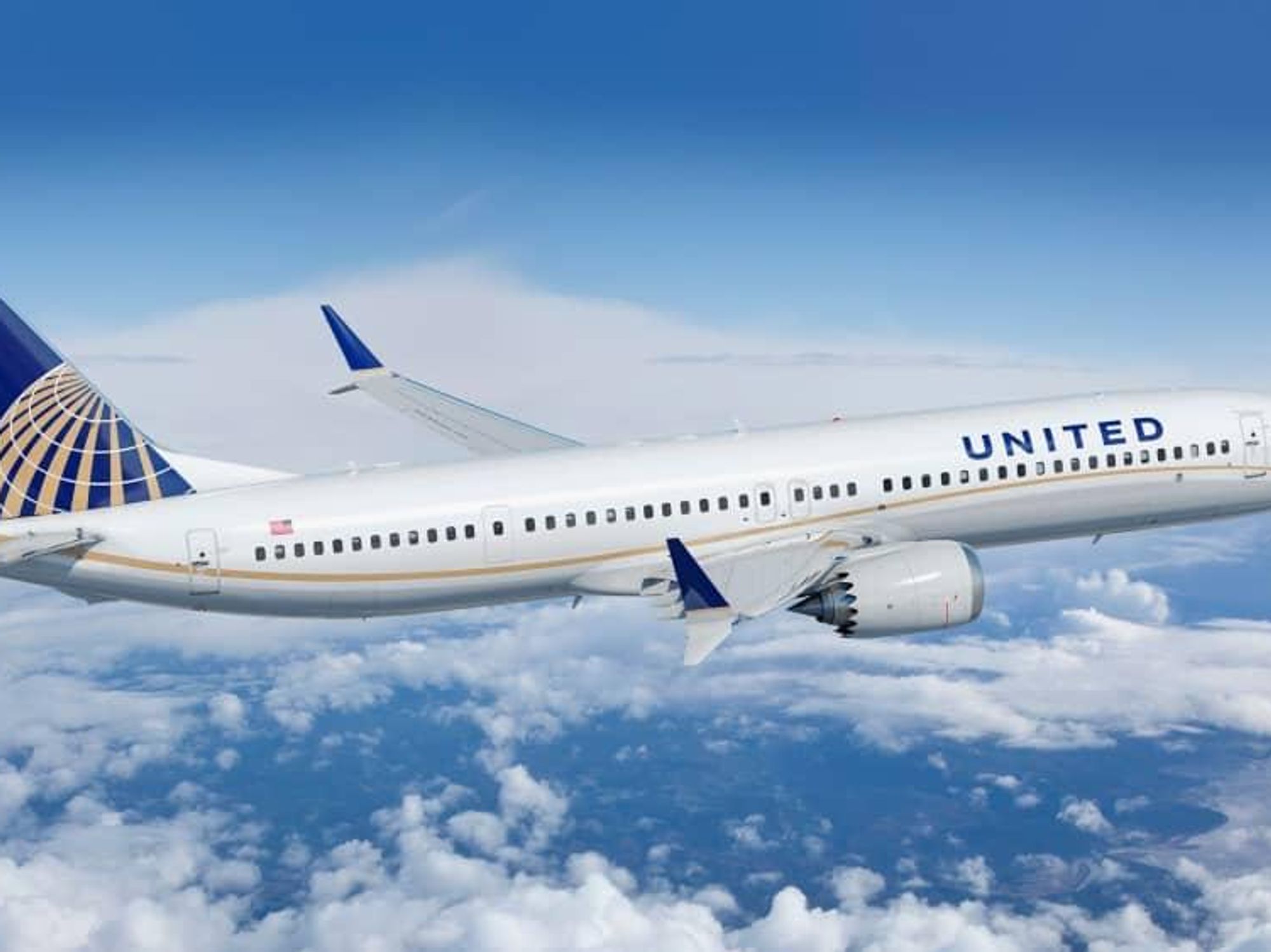 United Airlines jet