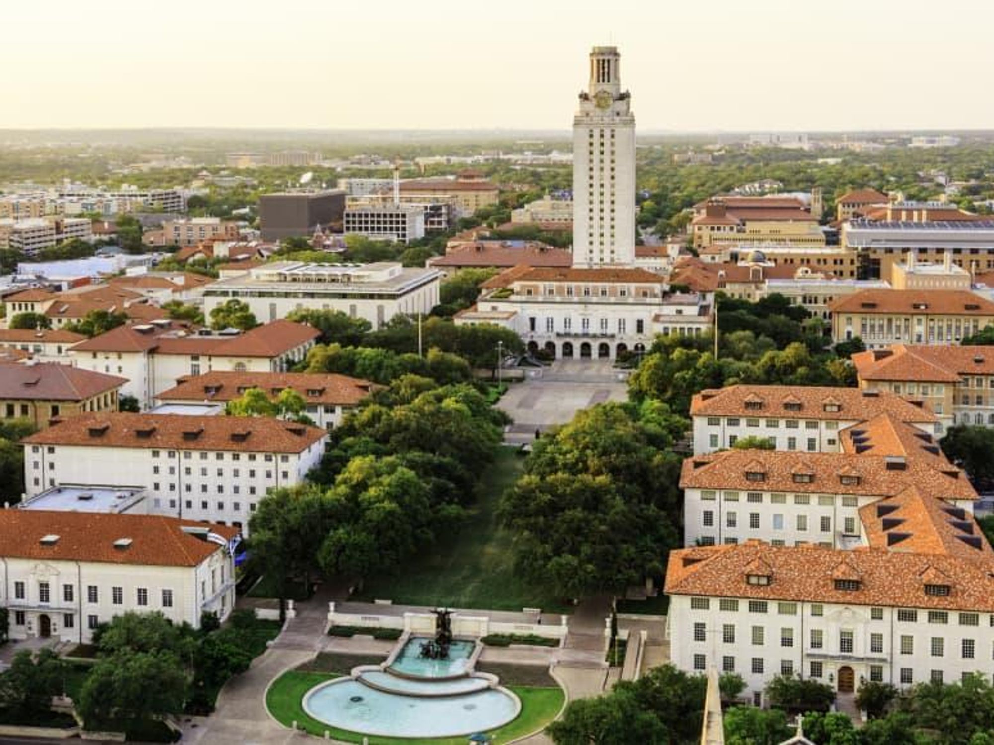 University of Texas at Austin aerial