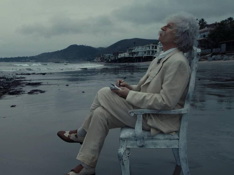 Val Kilmer as Mark Twain in Val
