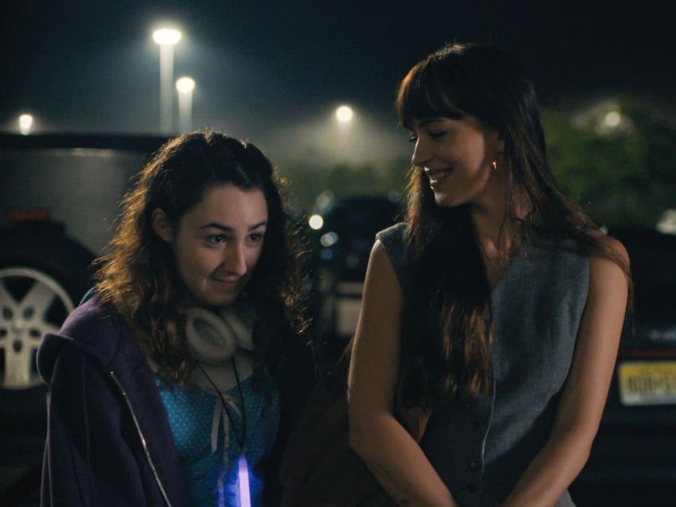 Vanessa Burghardt and Dakota Johnson in Cha Cha Real Smooth