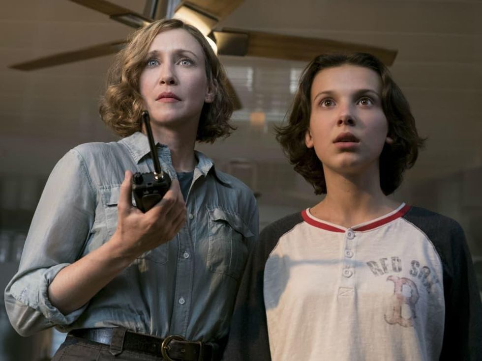 Vera Farmiga and Millie Bobby Brown in Godzilla: King of the Monsters
