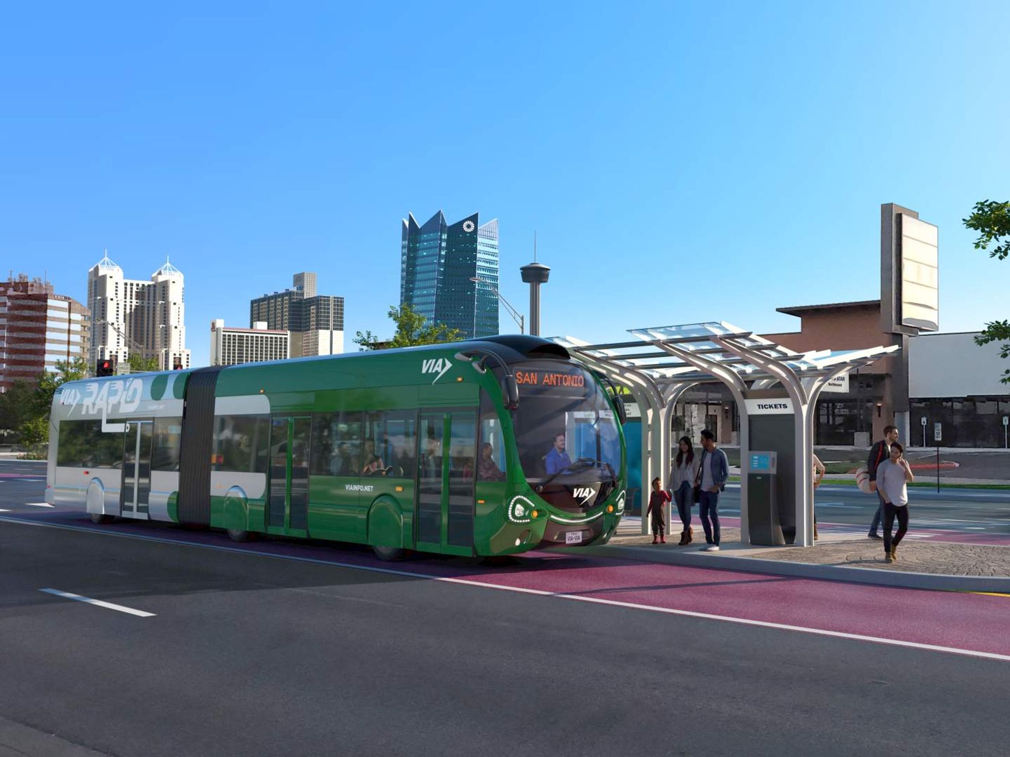 VIA Transit San Antonio Green Line