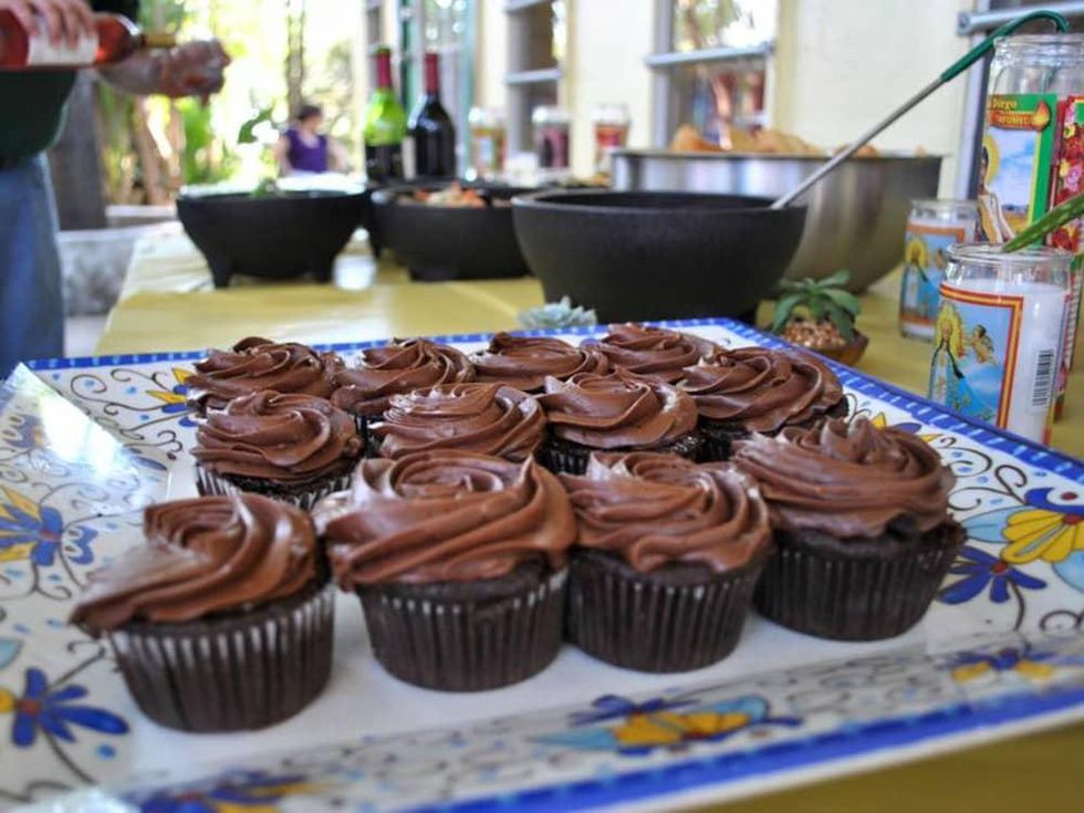 Viva Vegeria vegan chocolate cupcakes