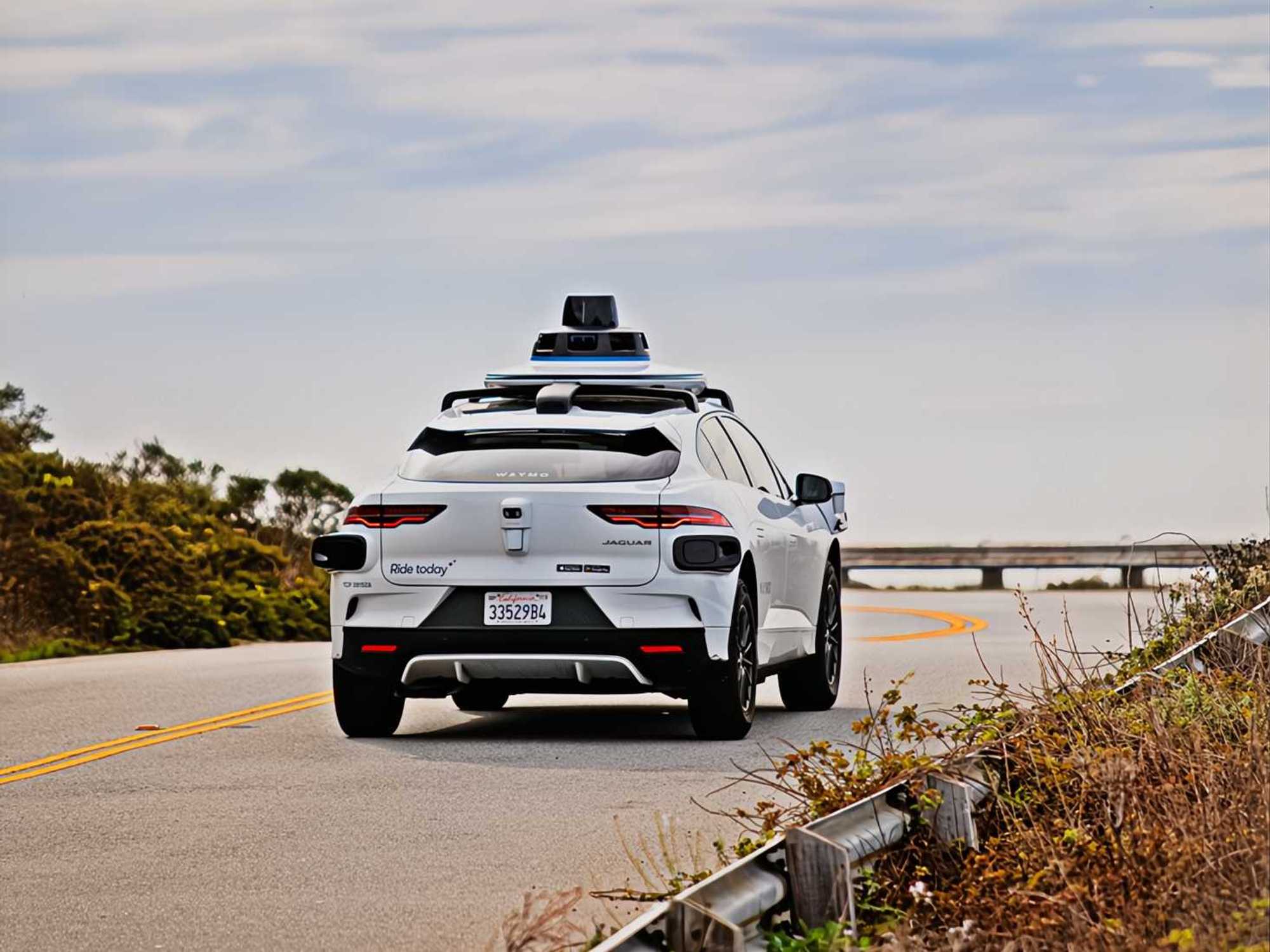 Waymo driverless car