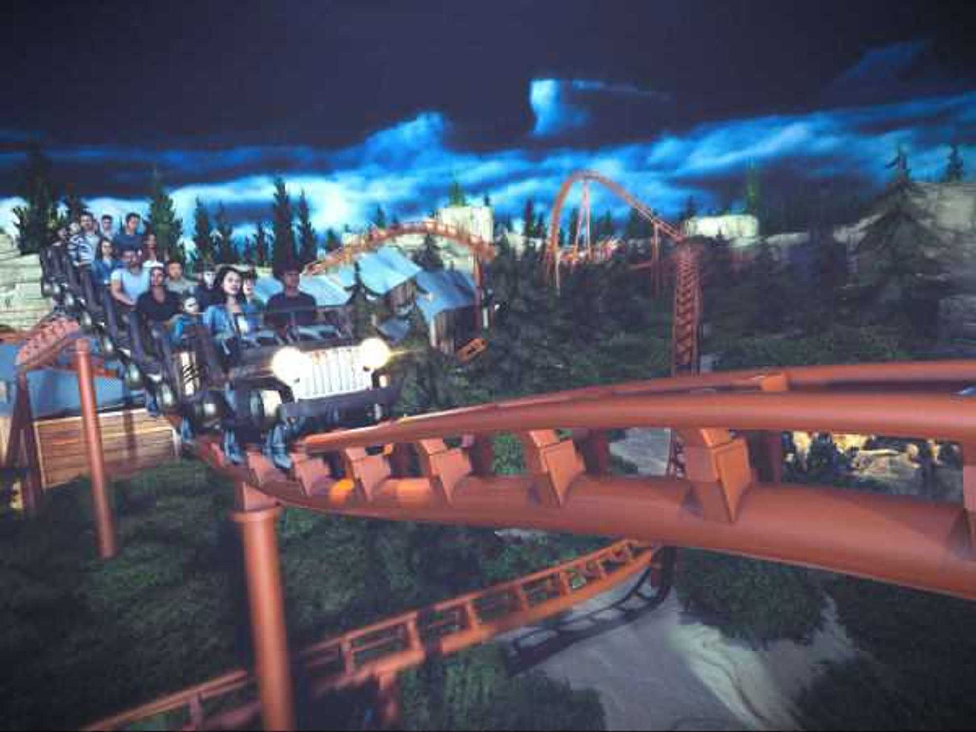 Werewolf Gorge Six Flags Fiesta Texas