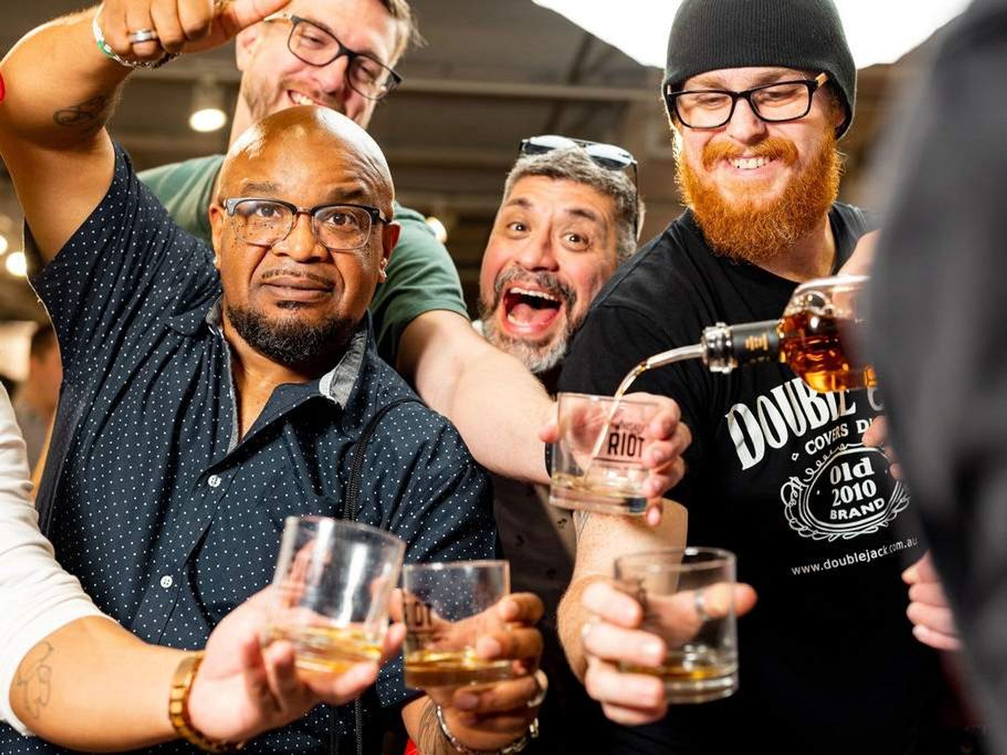 Whiskey Riot attendees