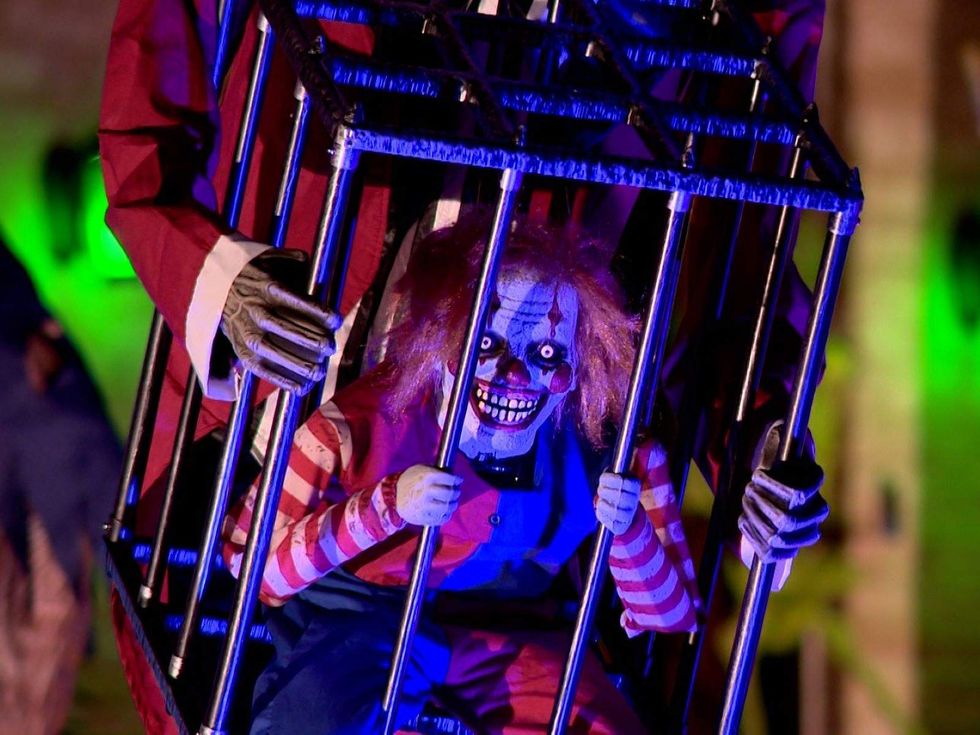 Windcrest San Antonio Halloween Killer Klowns Halloween home