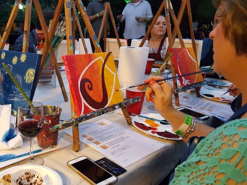 Wine Down At the Garden