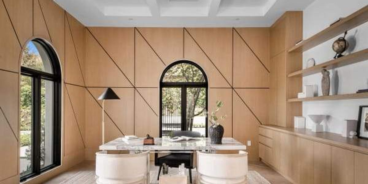 Panelling Effect Wood wall paneling + 7 more emerging summer design trends - CultureMap ...