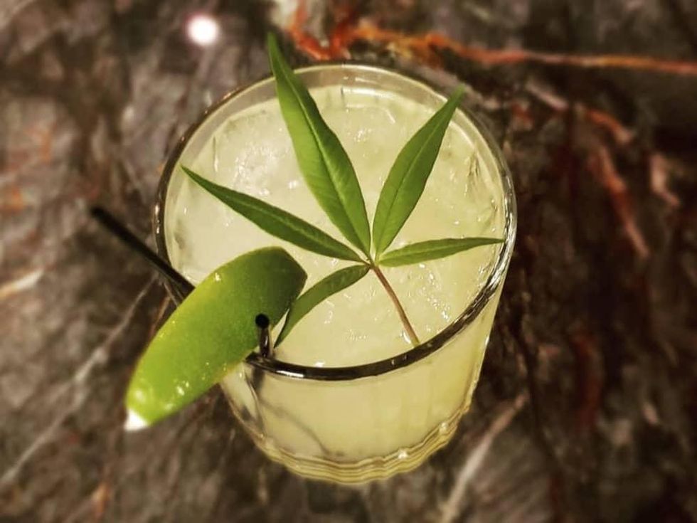 Woodstock mule, hemp cocktail, Chase's Place Fredericksburg