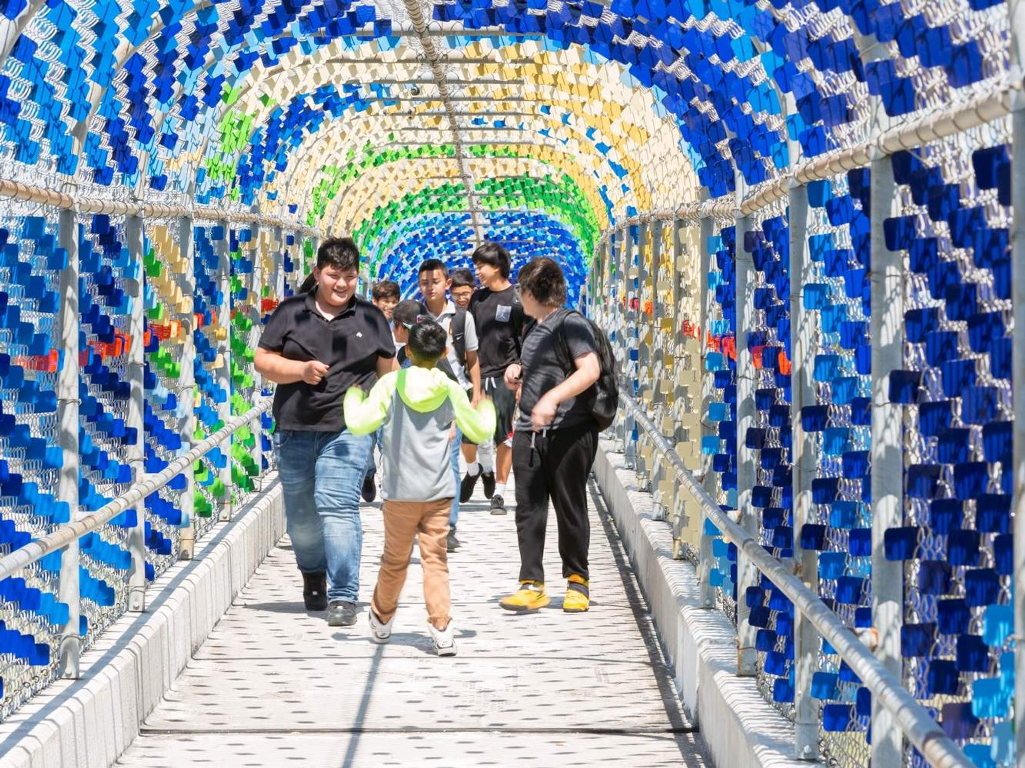 World Walk San Antonio art installation