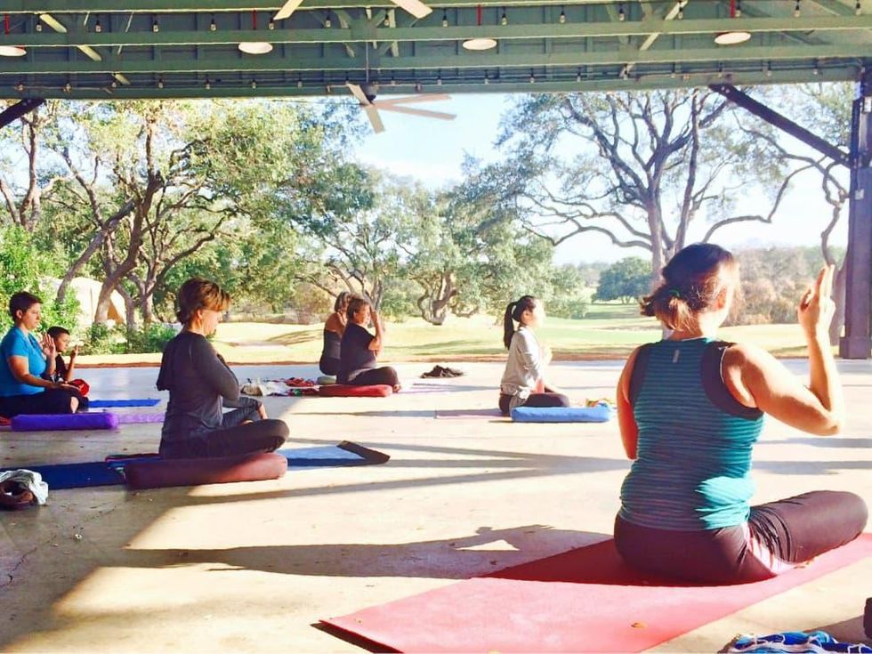 Yoga with a View Hyatt Regency Hill Country Resort and Spa